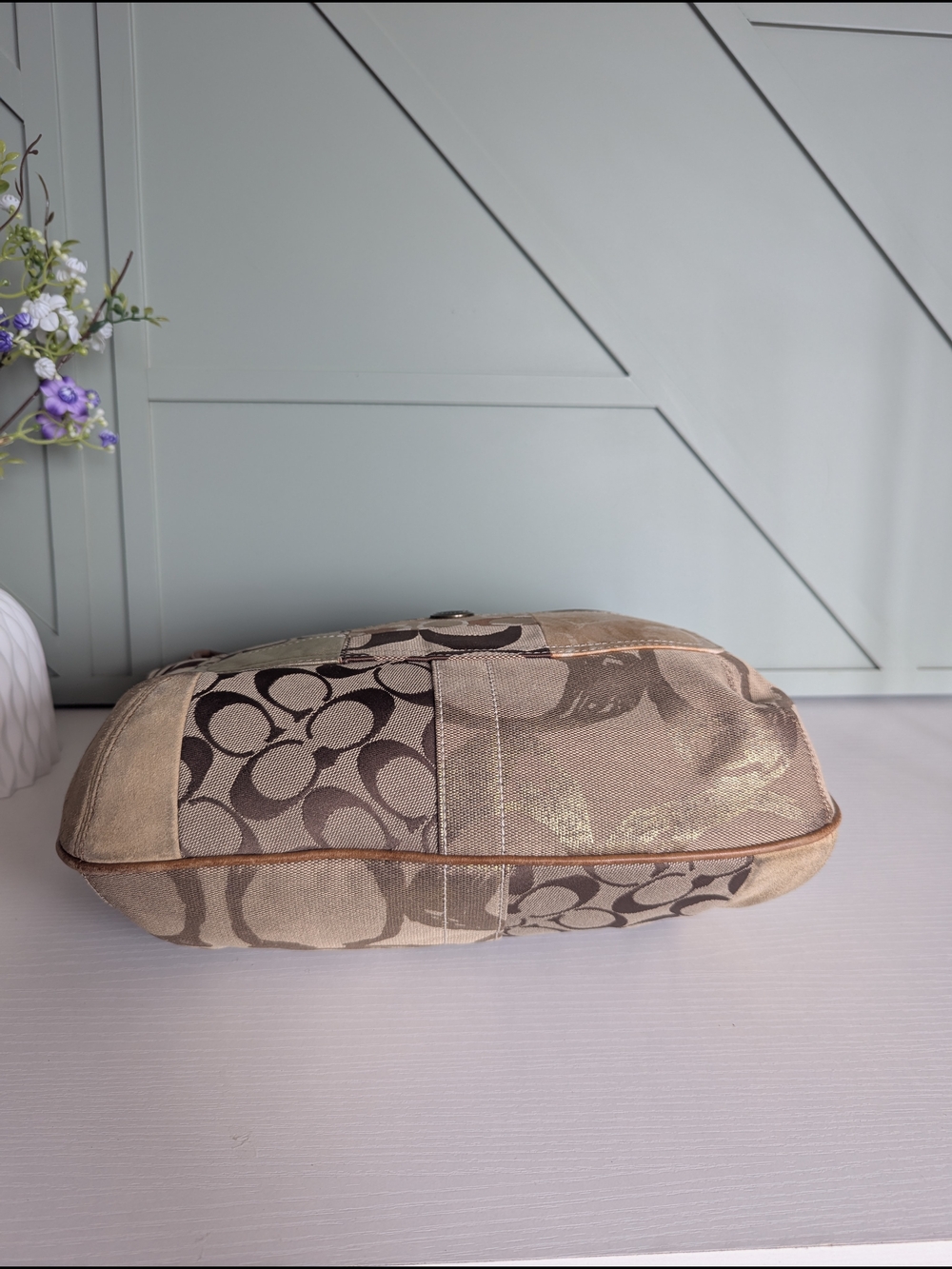 Coach Vintage  Ergo Signature Patchwork Hobo Bag, - Picture 7 of 13